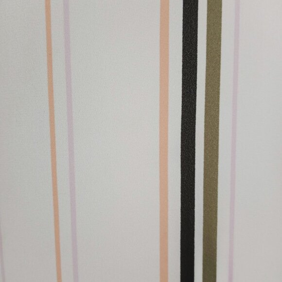 Apt. 9 White Multicolor Vertical Stripe Long Sleeve Pullover Tunic Womens XXL - Picture 2 of 8